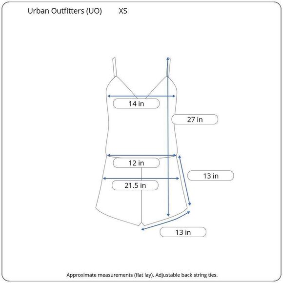 NWT UO Cleo Embroidered Tie-Back Romper - Picture 11 of 11